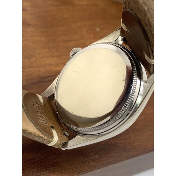 Rolex Oyster Perpetual 6565 Chronometer Men's Watch Swiss Automatic Vintage - Picture 6 of 13